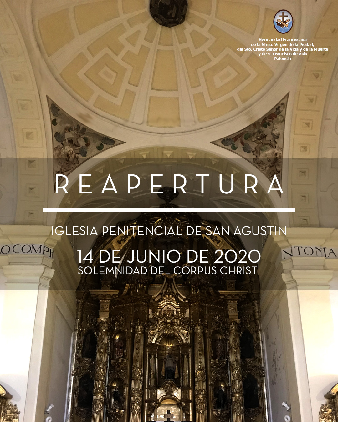 Portada de 2020 Reapertura Iglesia